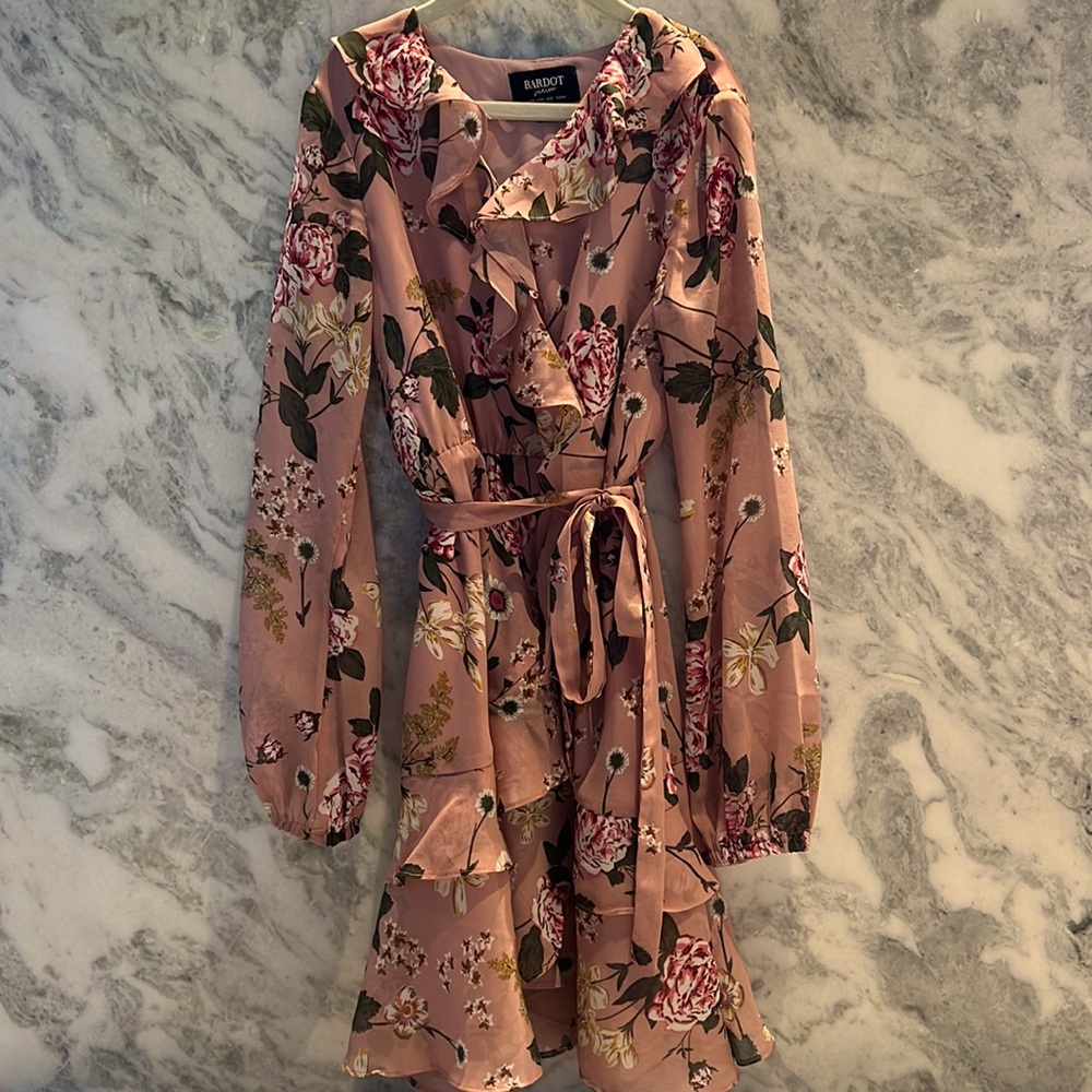 Bardot Junior floral wrap dress